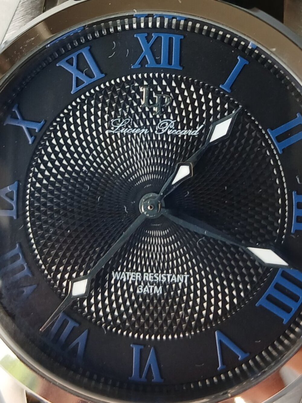Lucien Piccard Watch Black and Blue